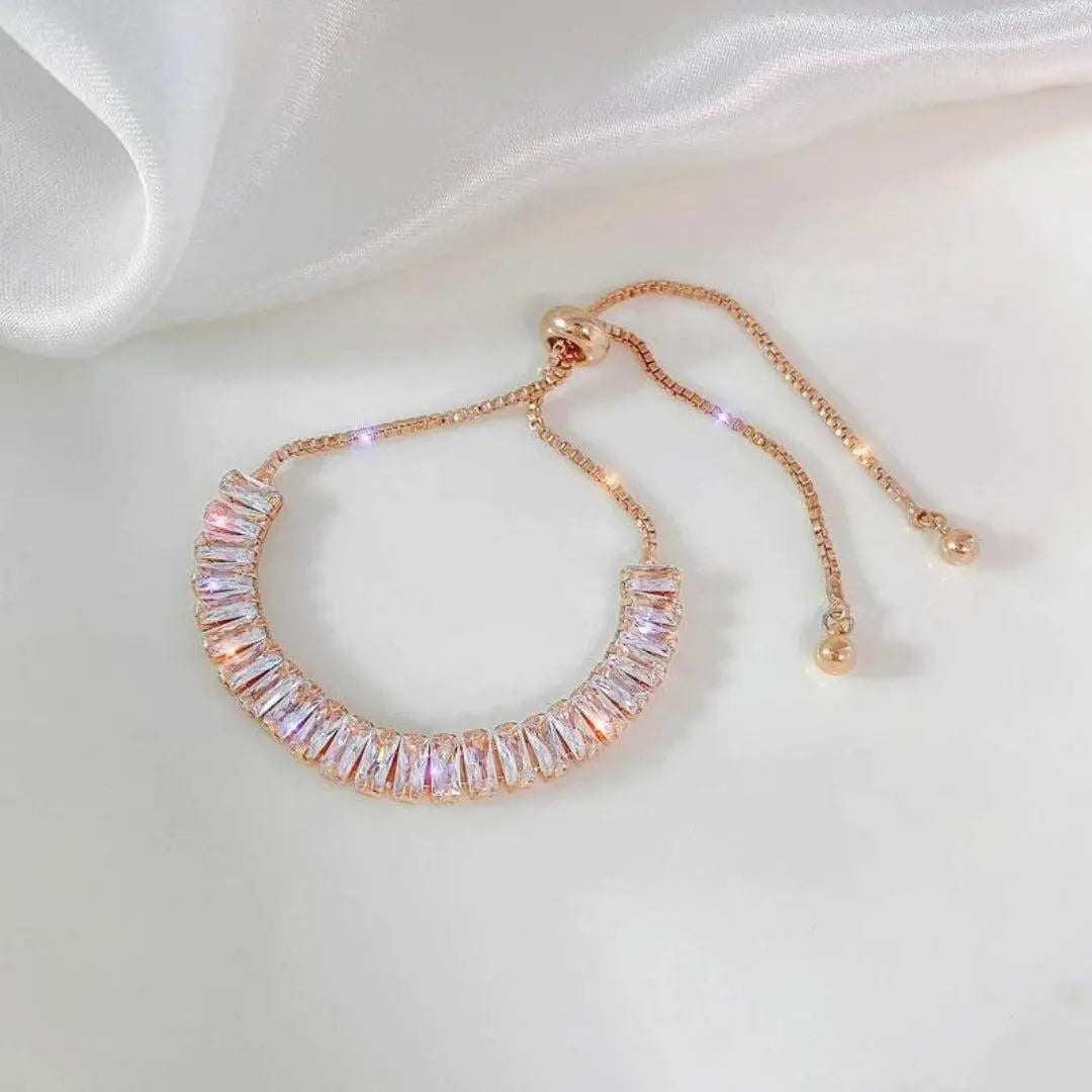 ELENA Adjustable Cubic Zirconia Bracelet